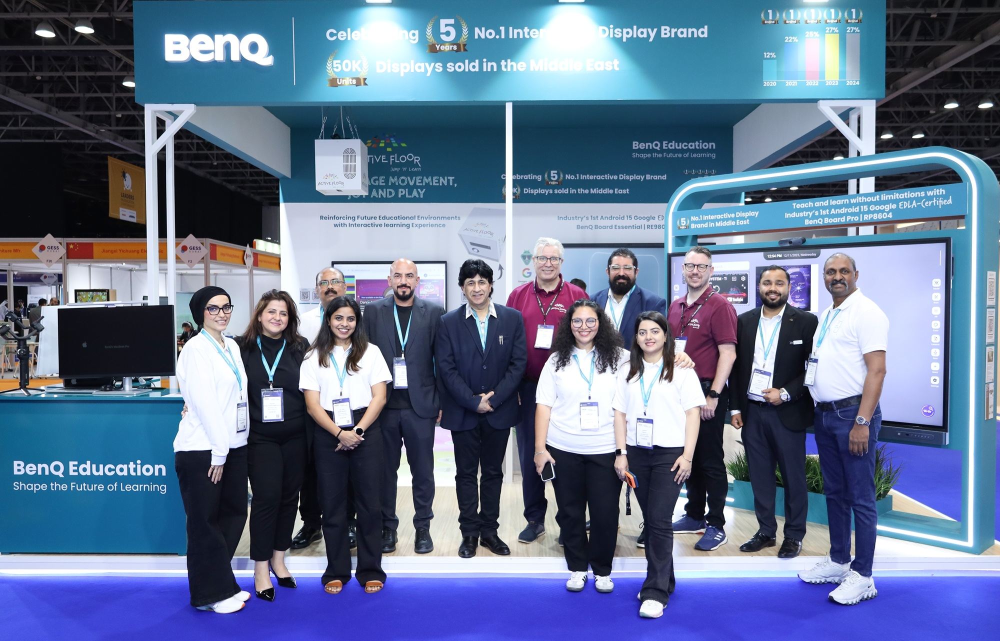 BenQ Showcases the Future of Smart Learning at GESS Dubai 2025 with AI-Powered Education Solutions