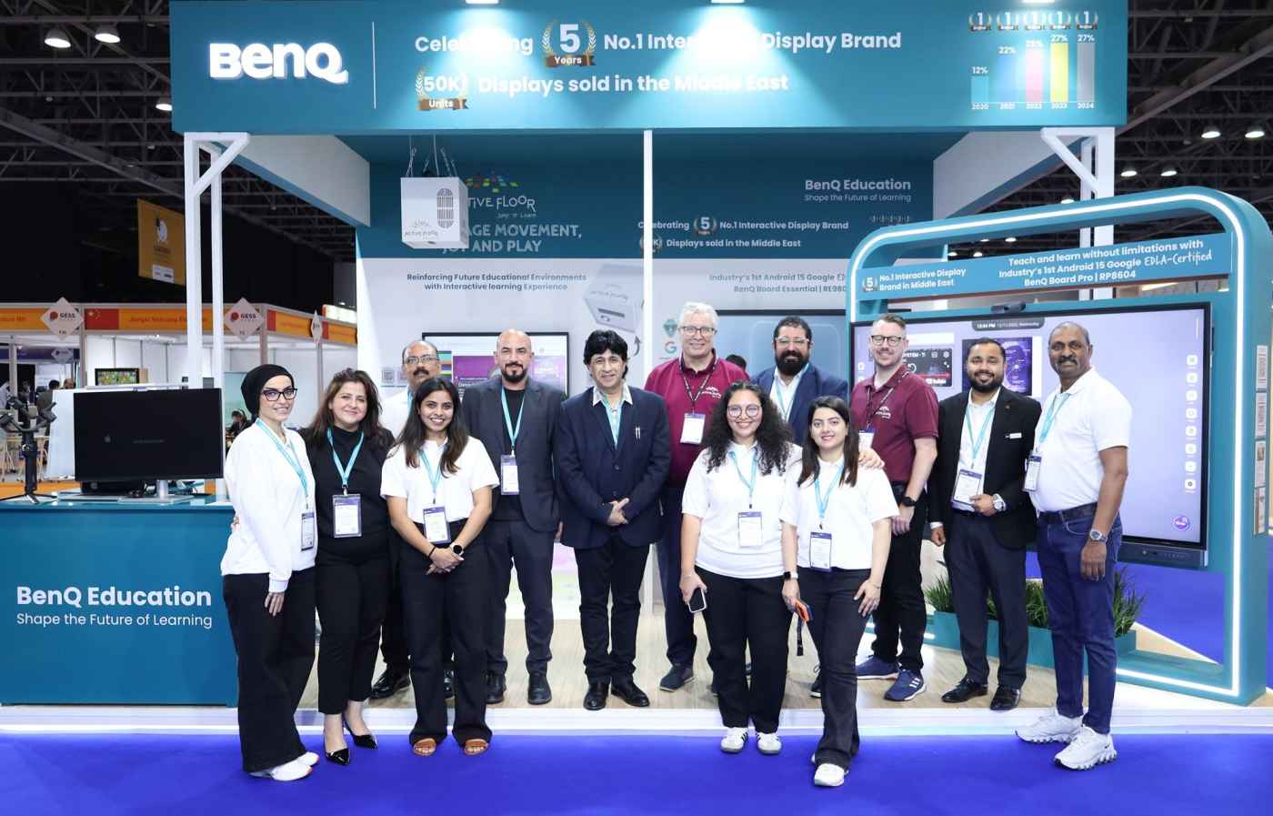 BenQ Showcases the Future of Smart Learning at GESS Dubai 2025 with AI-Powered Education Solutions