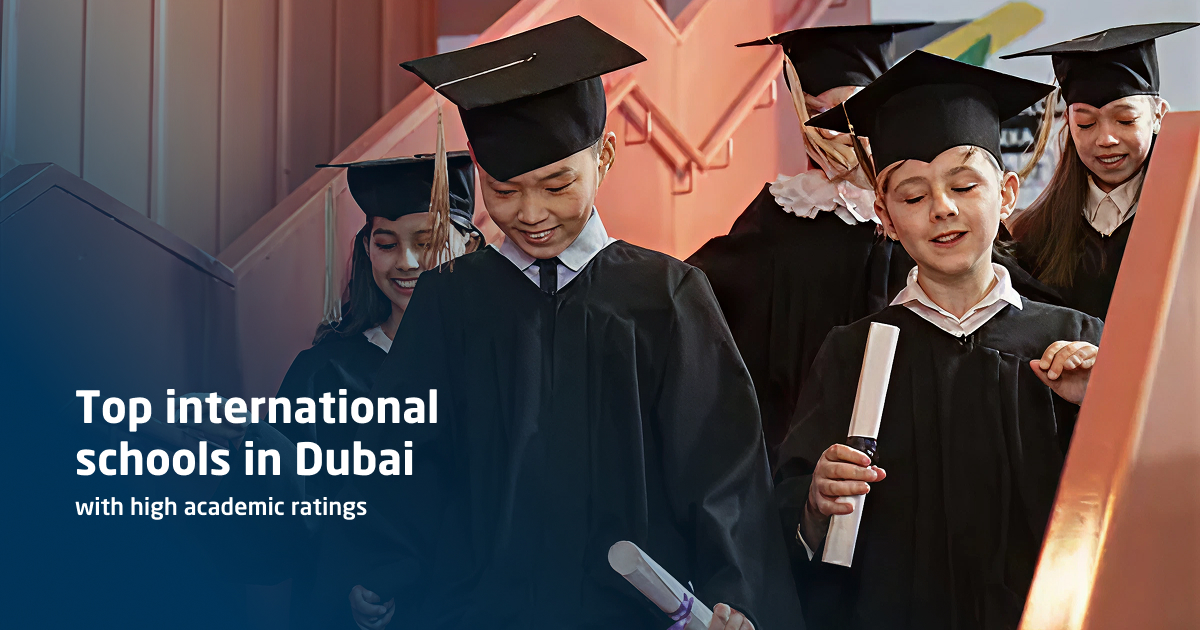 Top international schools in Dubai with high academic ratings